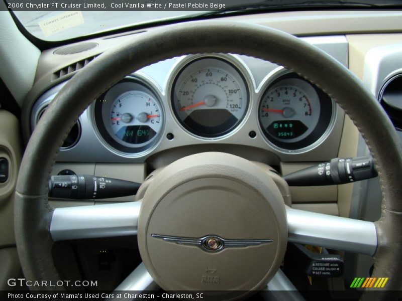 Cool Vanilla White / Pastel Pebble Beige 2006 Chrysler PT Cruiser Limited