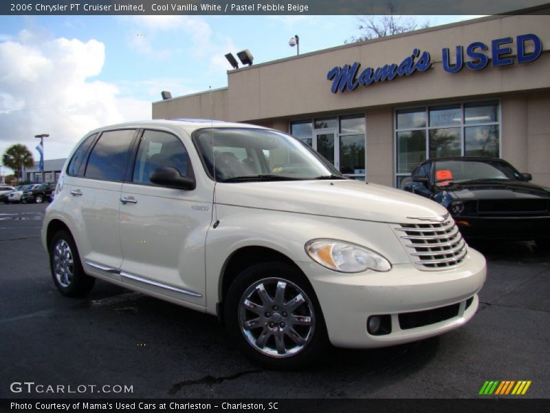 Cool Vanilla White / Pastel Pebble Beige 2006 Chrysler PT Cruiser Limited