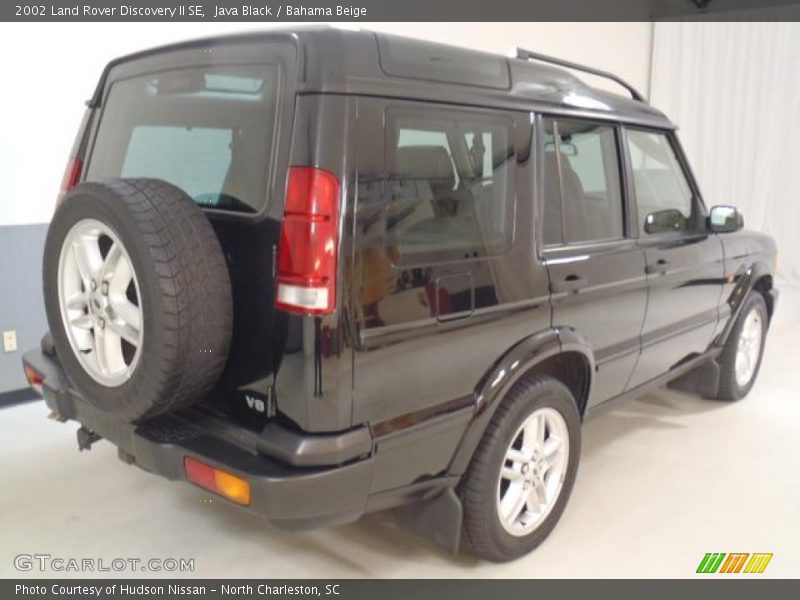 Java Black / Bahama Beige 2002 Land Rover Discovery II SE