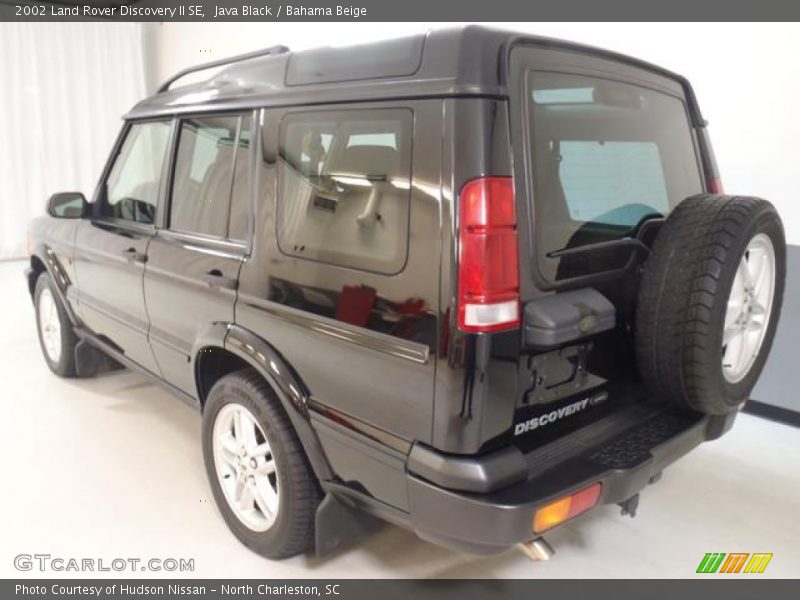 Java Black / Bahama Beige 2002 Land Rover Discovery II SE