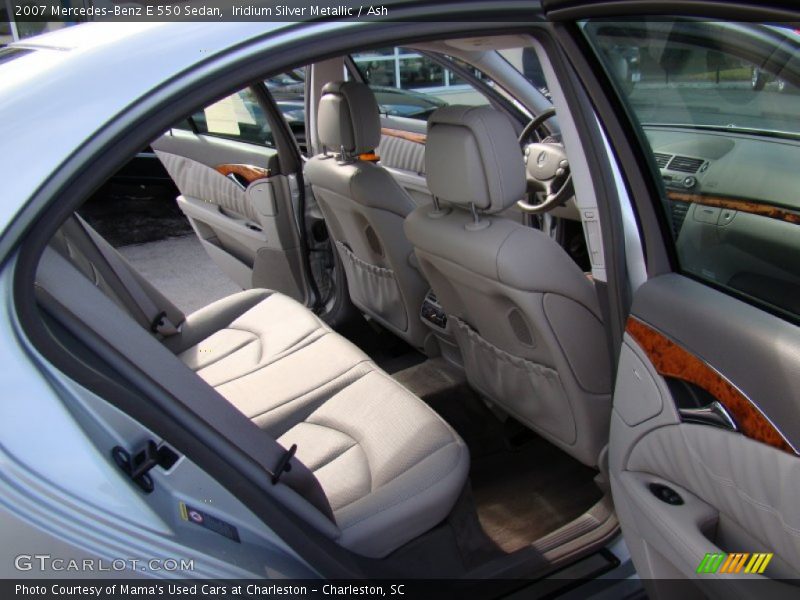 Iridium Silver Metallic / Ash 2007 Mercedes-Benz E 550 Sedan