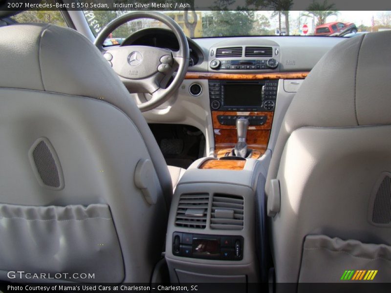 Iridium Silver Metallic / Ash 2007 Mercedes-Benz E 550 Sedan