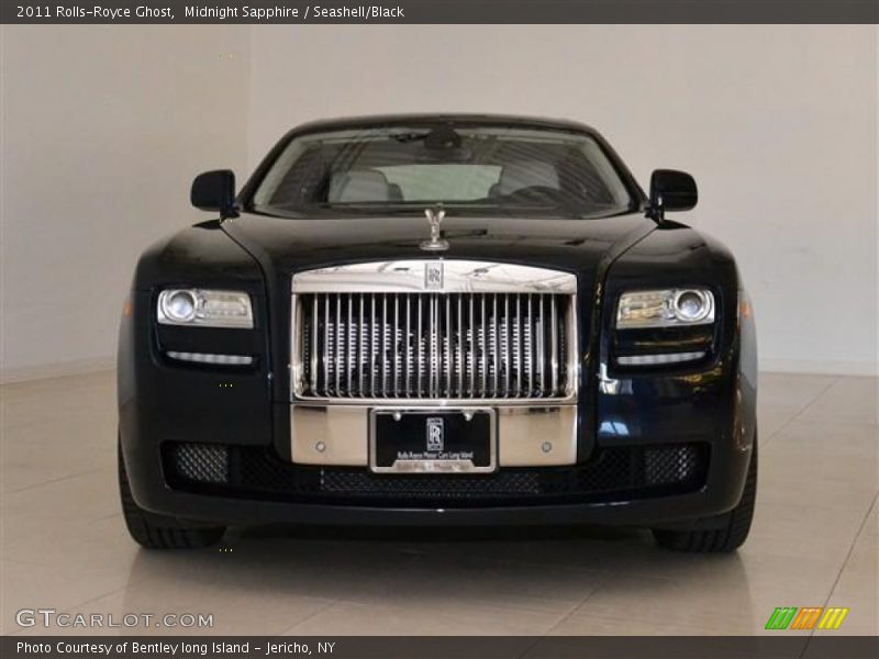 Midnight Sapphire / Seashell/Black 2011 Rolls-Royce Ghost