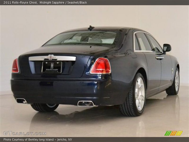 Midnight Sapphire / Seashell/Black 2011 Rolls-Royce Ghost