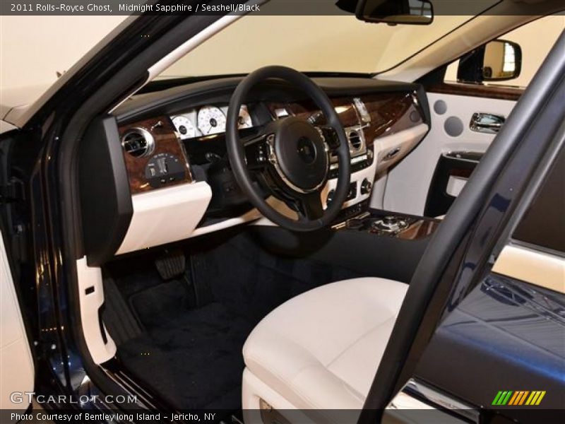 Midnight Sapphire / Seashell/Black 2011 Rolls-Royce Ghost