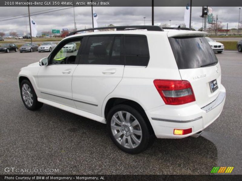 Arctic White / Black 2010 Mercedes-Benz GLK 350 4Matic