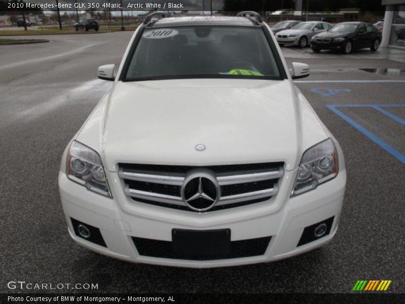 Arctic White / Black 2010 Mercedes-Benz GLK 350 4Matic