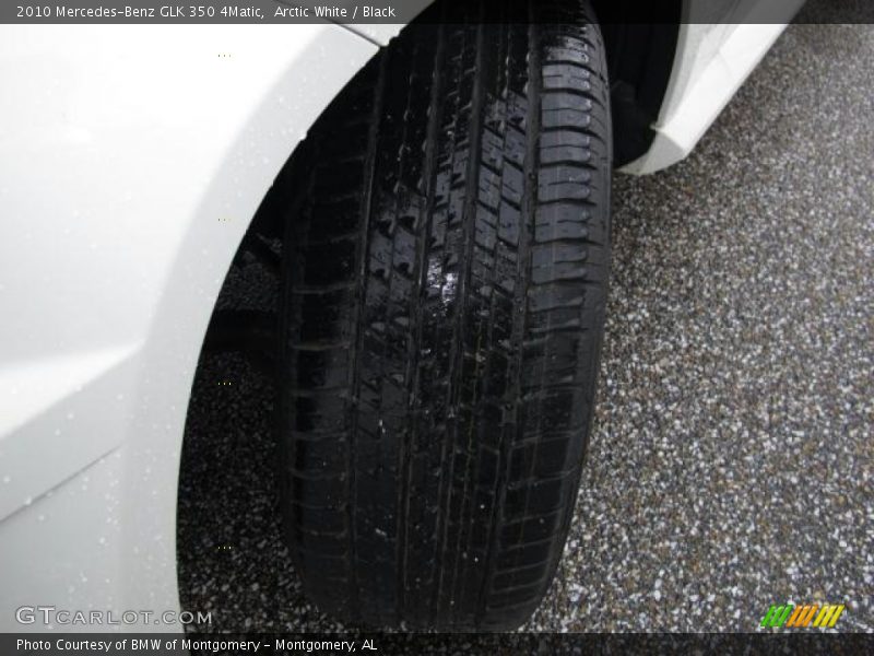 Arctic White / Black 2010 Mercedes-Benz GLK 350 4Matic