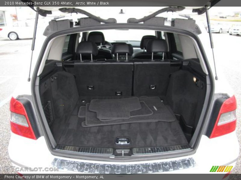 Arctic White / Black 2010 Mercedes-Benz GLK 350 4Matic