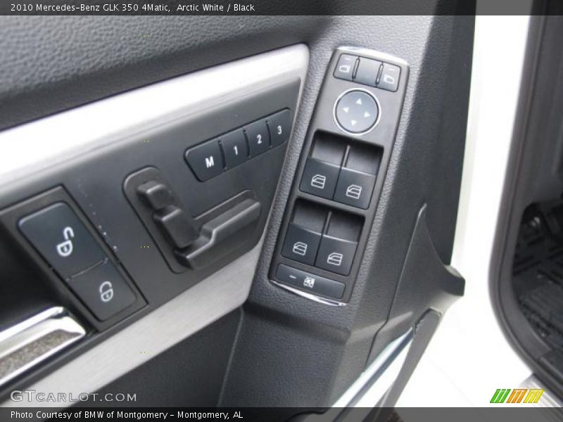 Arctic White / Black 2010 Mercedes-Benz GLK 350 4Matic