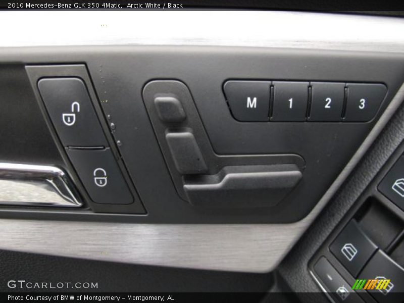 Arctic White / Black 2010 Mercedes-Benz GLK 350 4Matic