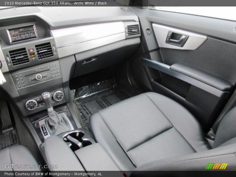 Arctic White / Black 2010 Mercedes-Benz GLK 350 4Matic