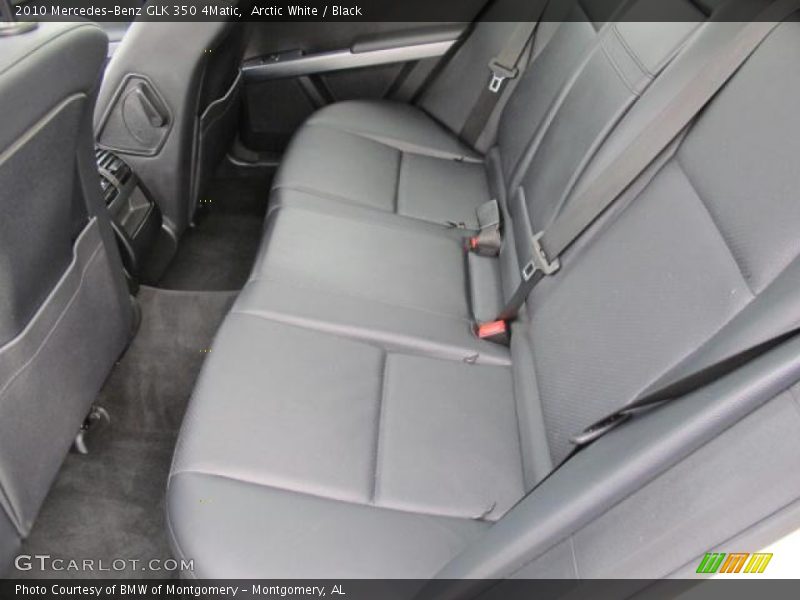 Arctic White / Black 2010 Mercedes-Benz GLK 350 4Matic