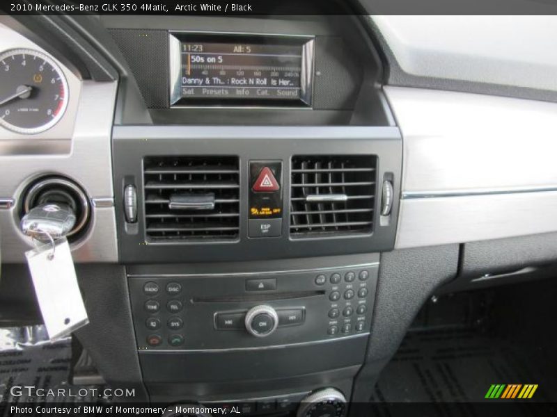 Arctic White / Black 2010 Mercedes-Benz GLK 350 4Matic