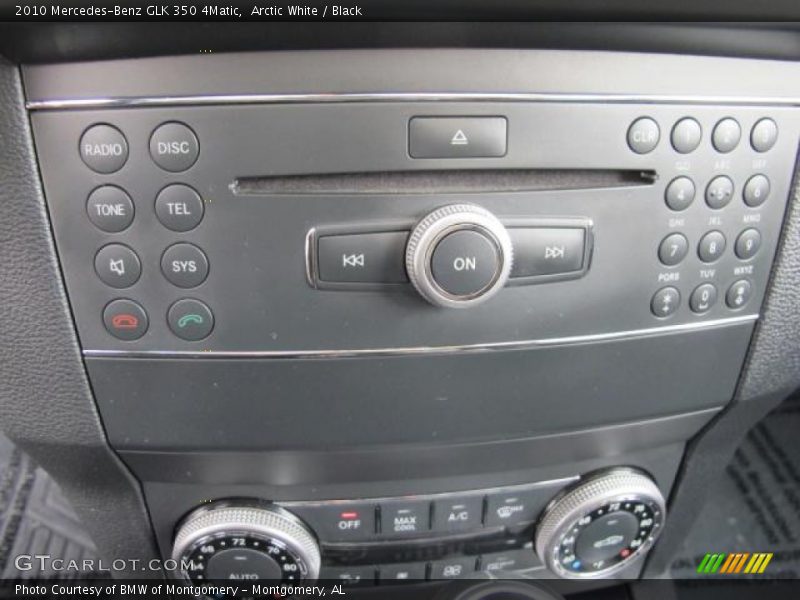 Arctic White / Black 2010 Mercedes-Benz GLK 350 4Matic