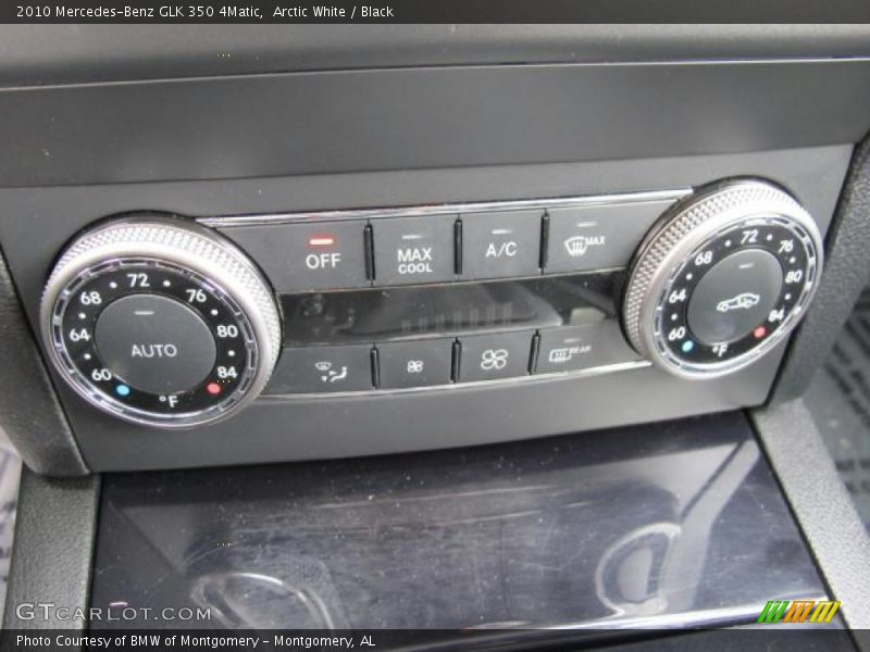 Arctic White / Black 2010 Mercedes-Benz GLK 350 4Matic