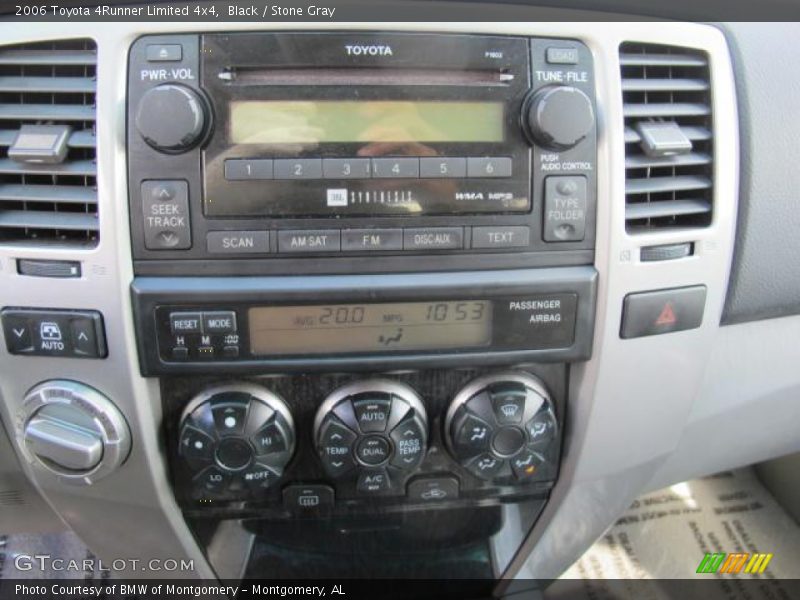 Black / Stone Gray 2006 Toyota 4Runner Limited 4x4