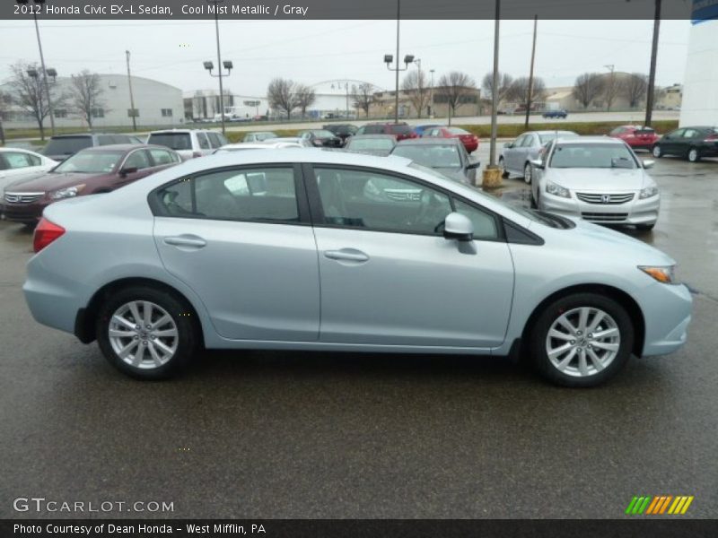  2012 Civic EX-L Sedan Cool Mist Metallic