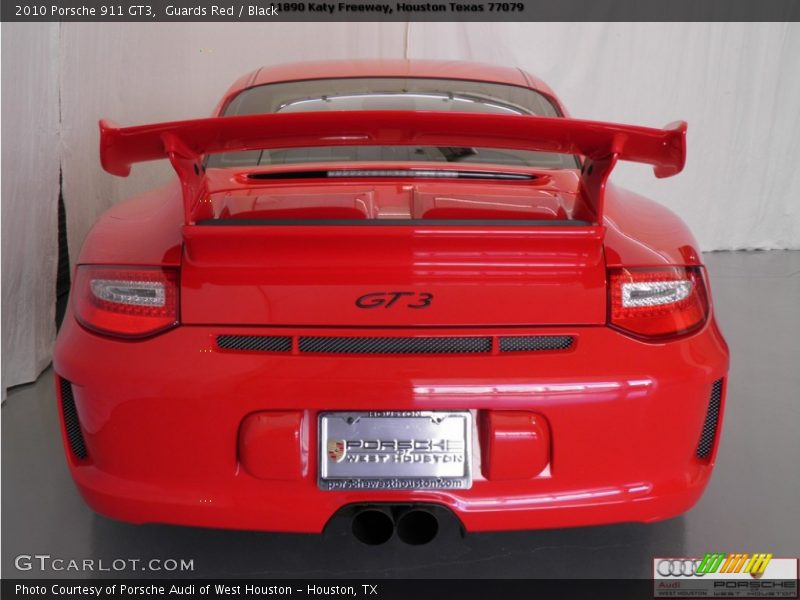 Guards Red / Black 2010 Porsche 911 GT3