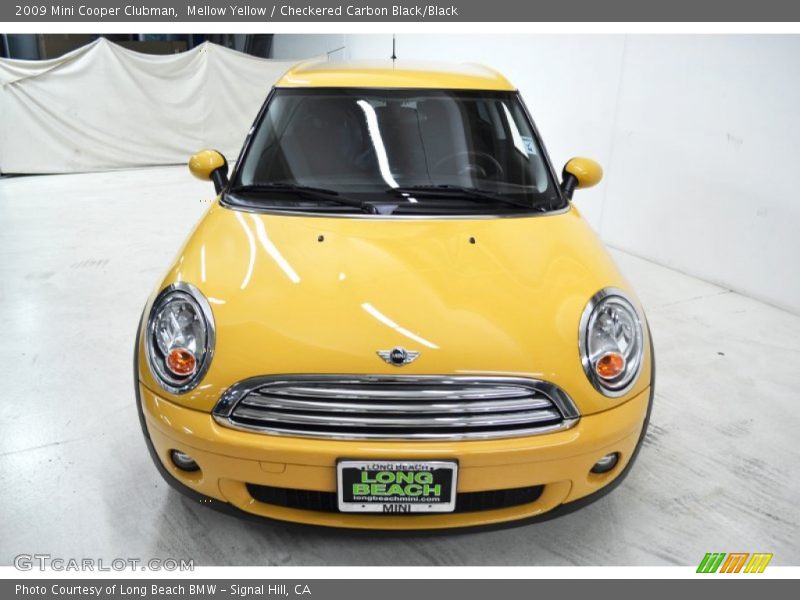 Mellow Yellow / Checkered Carbon Black/Black 2009 Mini Cooper Clubman