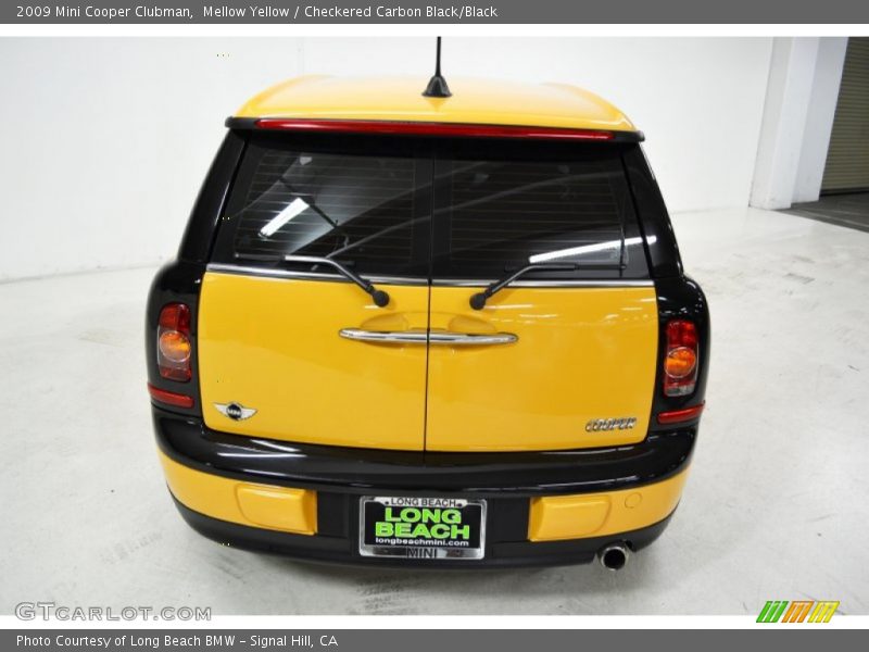 Mellow Yellow / Checkered Carbon Black/Black 2009 Mini Cooper Clubman