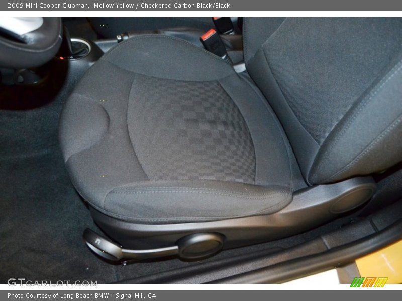 Mellow Yellow / Checkered Carbon Black/Black 2009 Mini Cooper Clubman