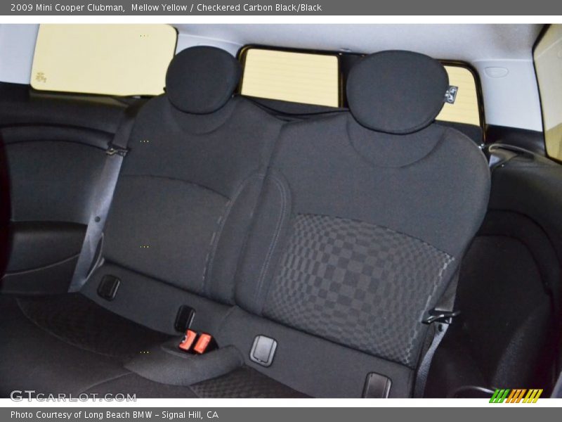Mellow Yellow / Checkered Carbon Black/Black 2009 Mini Cooper Clubman