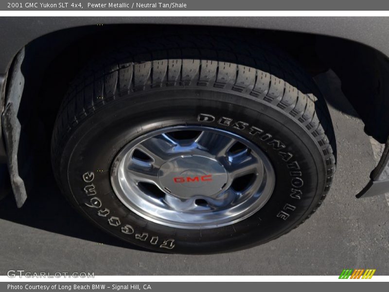 Pewter Metallic / Neutral Tan/Shale 2001 GMC Yukon SLT 4x4