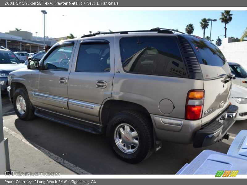 Pewter Metallic / Neutral Tan/Shale 2001 GMC Yukon SLT 4x4
