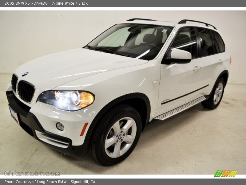 Alpine White / Black 2009 BMW X5 xDrive30i