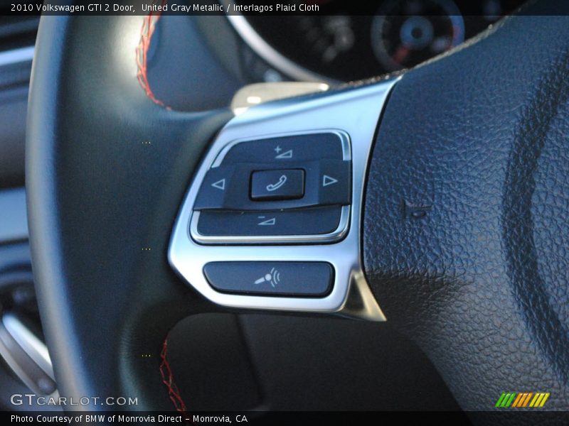 Controls of 2010 GTI 2 Door