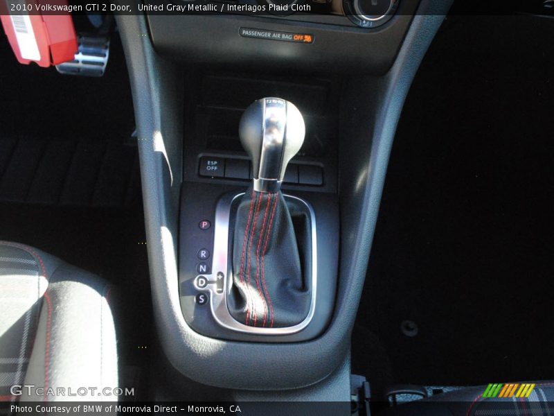  2010 GTI 2 Door 6 Speed DSG Dual-Clutch Automatic Shifter