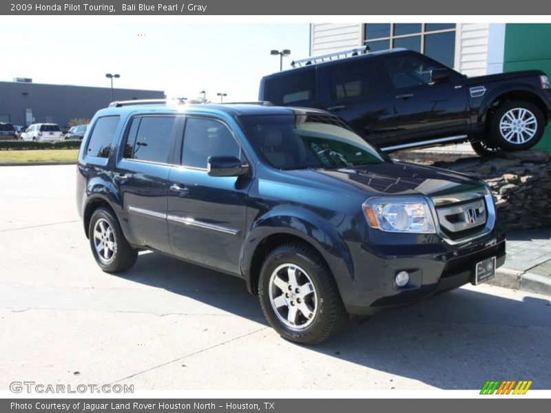 Bali Blue Pearl / Gray 2009 Honda Pilot Touring