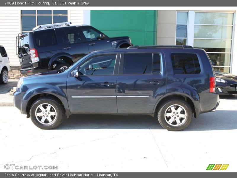 Bali Blue Pearl / Gray 2009 Honda Pilot Touring
