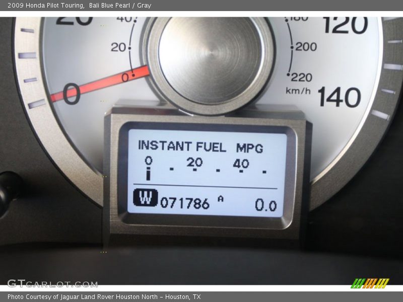 Bali Blue Pearl / Gray 2009 Honda Pilot Touring