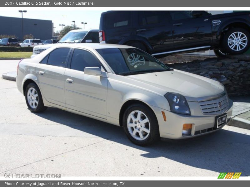 Gold Mist / Cashmere 2007 Cadillac CTS Sedan