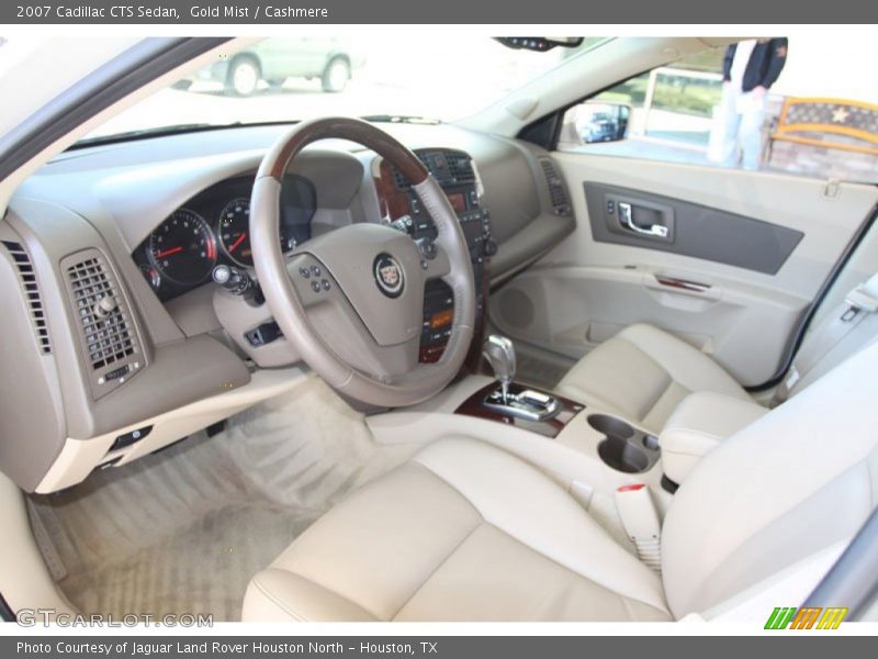 Gold Mist / Cashmere 2007 Cadillac CTS Sedan