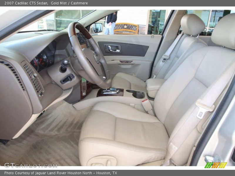 Gold Mist / Cashmere 2007 Cadillac CTS Sedan