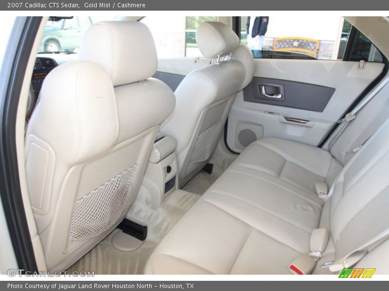 Gold Mist / Cashmere 2007 Cadillac CTS Sedan