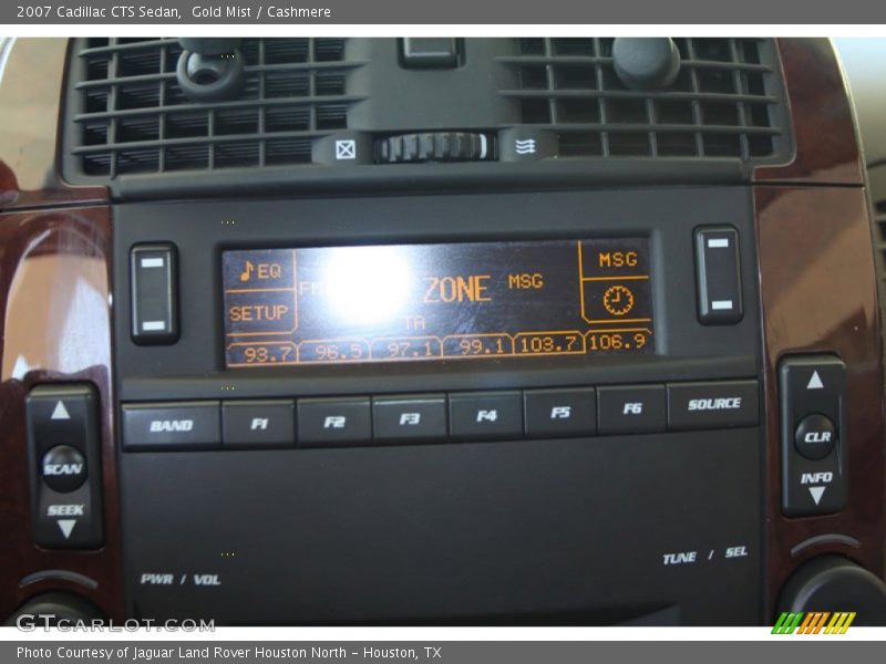 Gold Mist / Cashmere 2007 Cadillac CTS Sedan