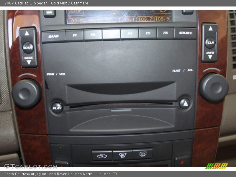 Gold Mist / Cashmere 2007 Cadillac CTS Sedan
