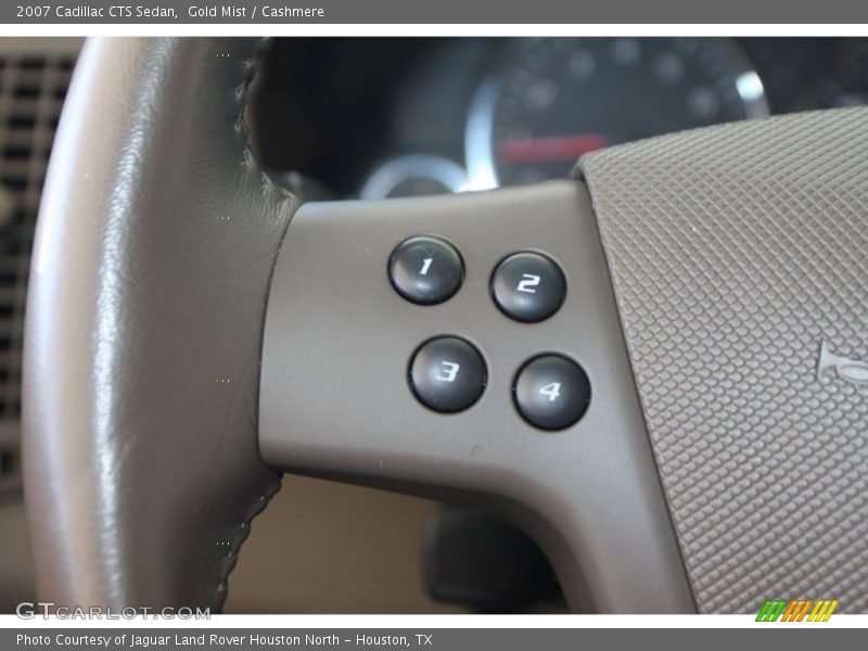 Gold Mist / Cashmere 2007 Cadillac CTS Sedan