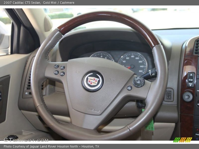 Gold Mist / Cashmere 2007 Cadillac CTS Sedan