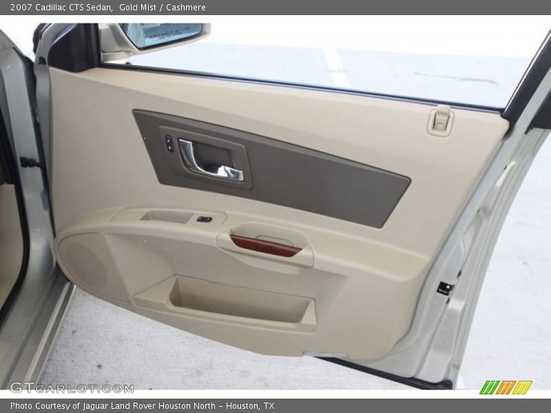 Gold Mist / Cashmere 2007 Cadillac CTS Sedan