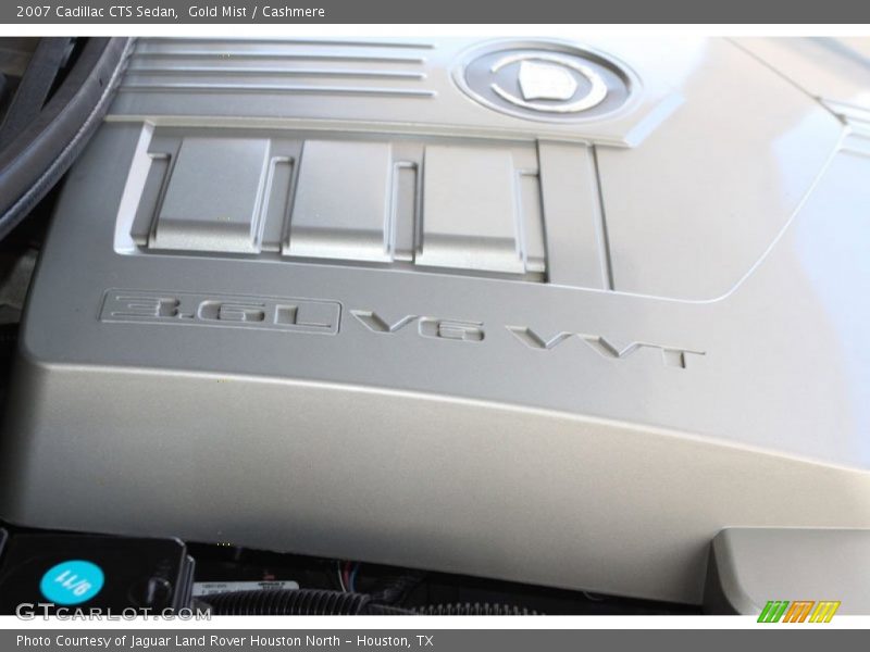 Gold Mist / Cashmere 2007 Cadillac CTS Sedan