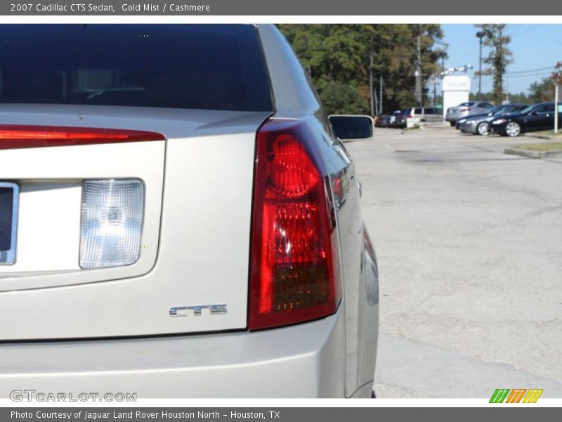 Gold Mist / Cashmere 2007 Cadillac CTS Sedan