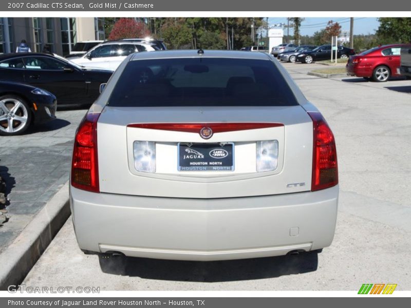 Gold Mist / Cashmere 2007 Cadillac CTS Sedan
