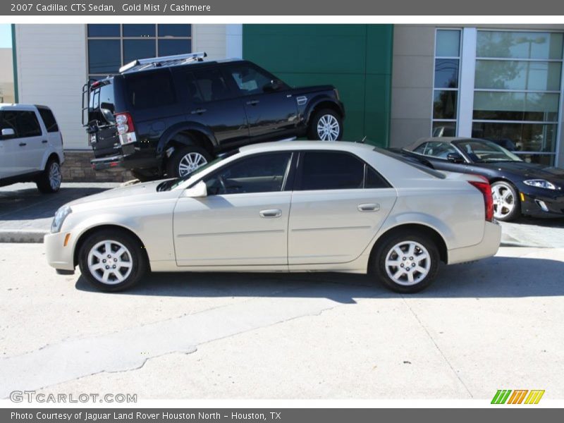 Gold Mist / Cashmere 2007 Cadillac CTS Sedan