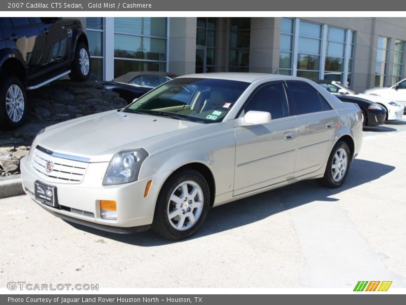Gold Mist / Cashmere 2007 Cadillac CTS Sedan