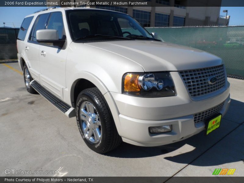 Cashmere Tri-Coat Metallic / Medium Parchment 2006 Ford Expedition Limited